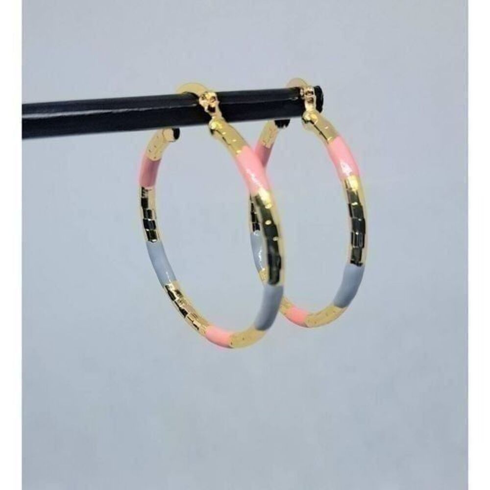 Color Block Earrings